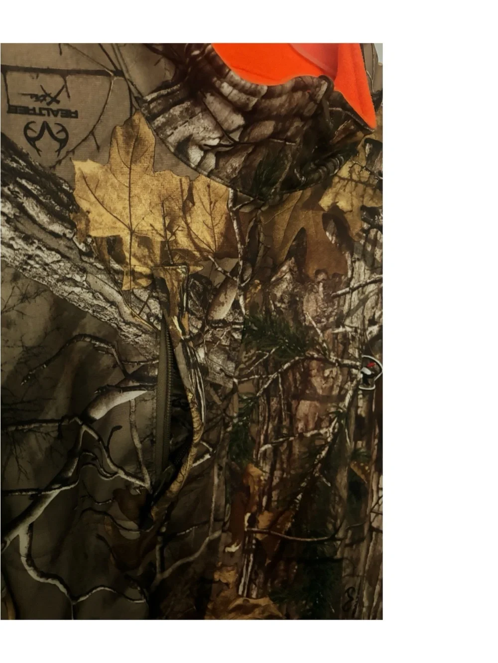 Red Head Men's Camo Fleece Heavy Duty Jacket Reversible for Outdoor Sports 3XL